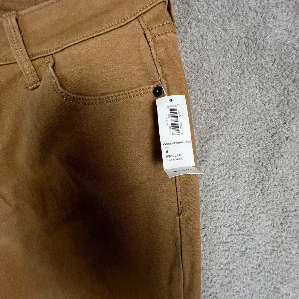 Rockstar Super Skinny Jeans‎ Size 4R Mid Rise Brown Tan Old Navy - Picture 4 of 14